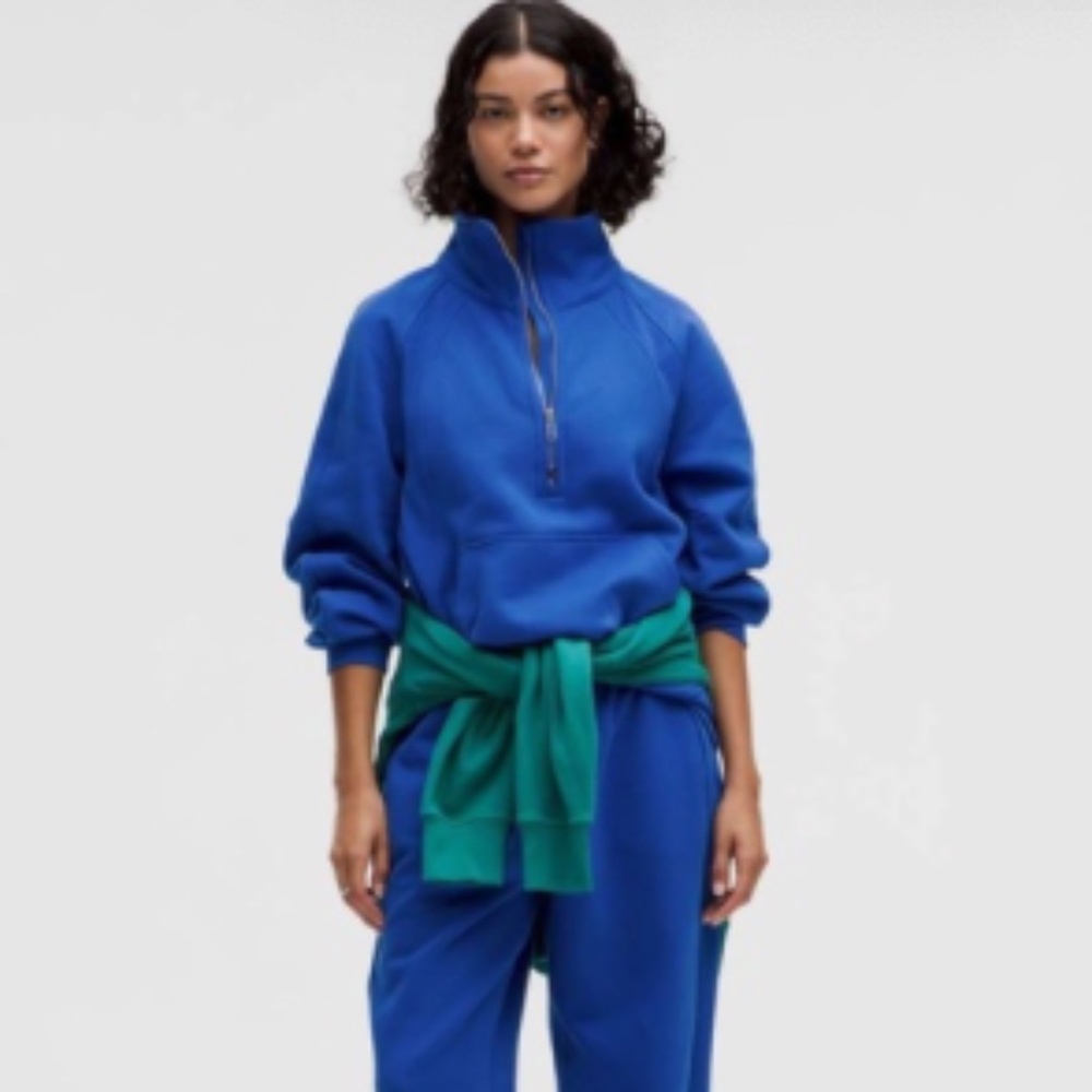 NWT! Lululemon Scuba Oversized Funnel-Neck Half Zip Long